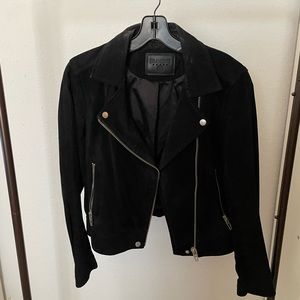 BLANKNYC suede Moto jacket
